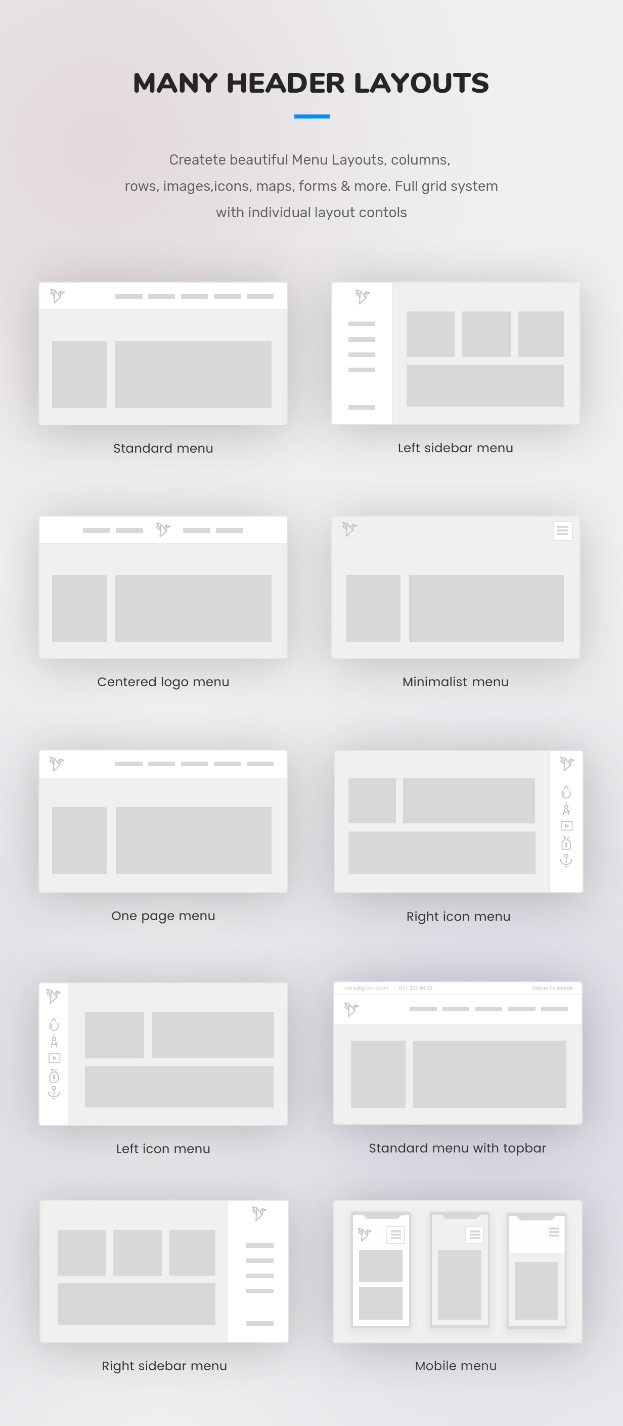 mega menu layouts wordpress plugin