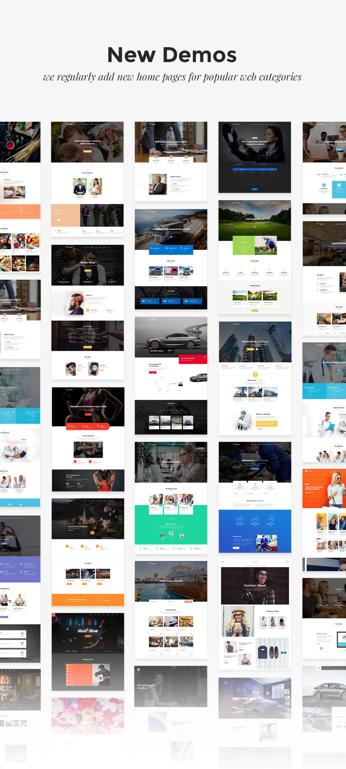 Crane – Responsive Multipurpose WordPress Theme